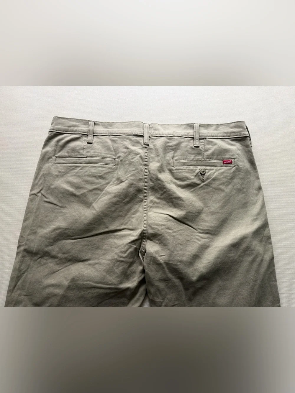 Levi's Light Tan Straight-Fit Chinos